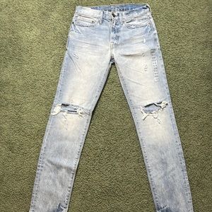 Light Blue jeans from American Eagle Outfitters. Haven’t been worn at all:)